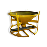 Бадья для бетона БН 0,75 м3 с лотком - stroymarket66.ru - Казань