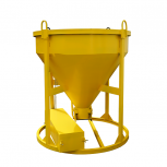 Бадья для бетона БН 1,0 м3 низкая c лотком - stroymarket66.ru - Казань