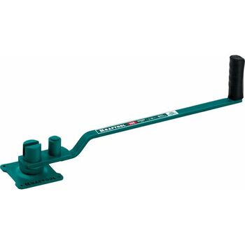 Ручной станок для гибки арматуры KRAFTOOL 10 E, острый гиб, на подшипнике - stroymarket66.ru - Казань
