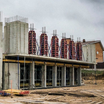 Аренда крупнощитовой опалубки колонн - stroymarket66.ru - Казань