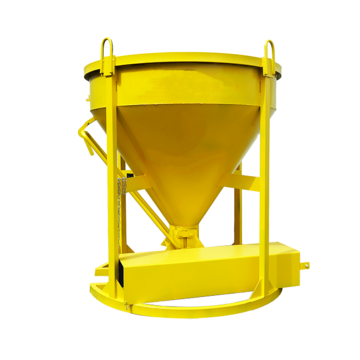 Бадья для бетона БН 1,0 м3 низкая c лотком - stroymarket66.ru - Казань