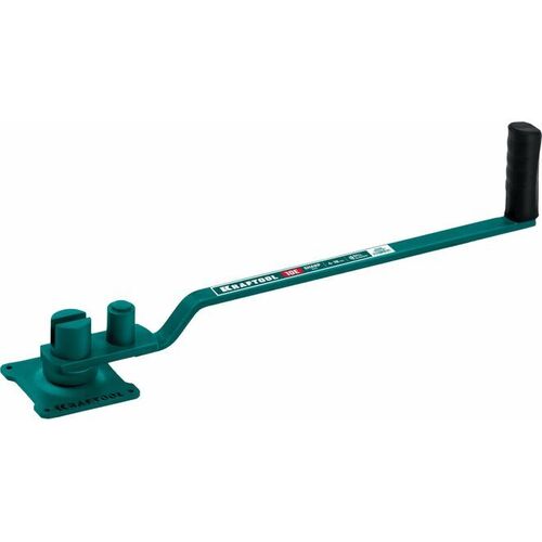 Ручной станок для гибки арматуры KRAFTOOL 10 E, острый гиб, на подшипнике - stroymarket66.ru - Казань