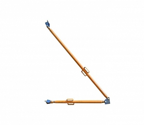 Подкос винтовой двухуровневый 4,5 м с оголовником - stroymarket66.ru - Казань