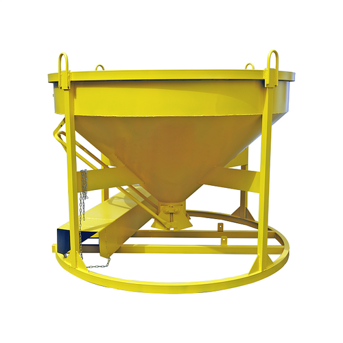 Бадья для бетона БН 1,5 м3 низкая с лотком - stroymarket66.ru - Казань