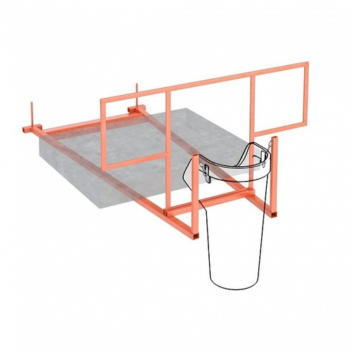 Мусоросброс кронштейн крышевой - stroymarket66.ru - Казань