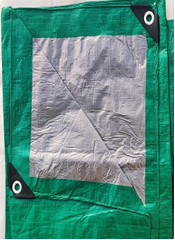 Тент Терпаулин 120 г/м2 с люверсами  - stroymarket66.ru - Казань